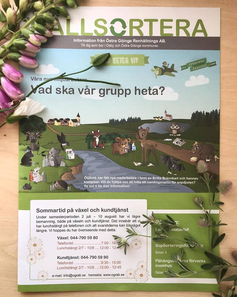 Källsortera juni- 18 ute nu!