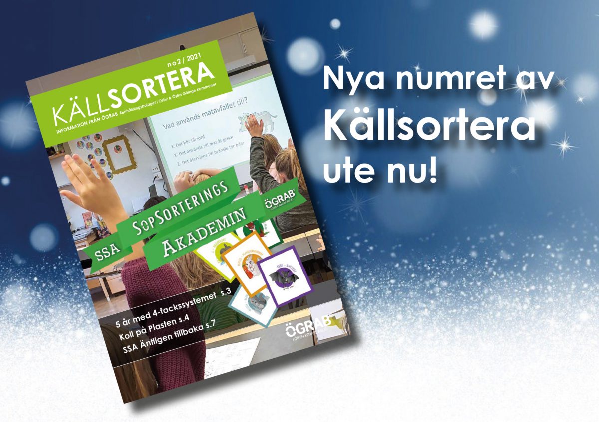 Nya numret av Källsortera ute nu!