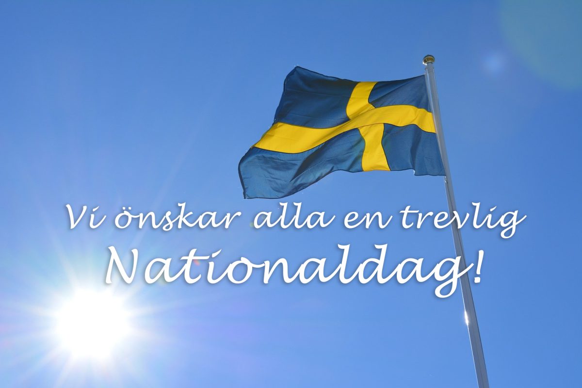 Stängt Nationaldagen 6 juni