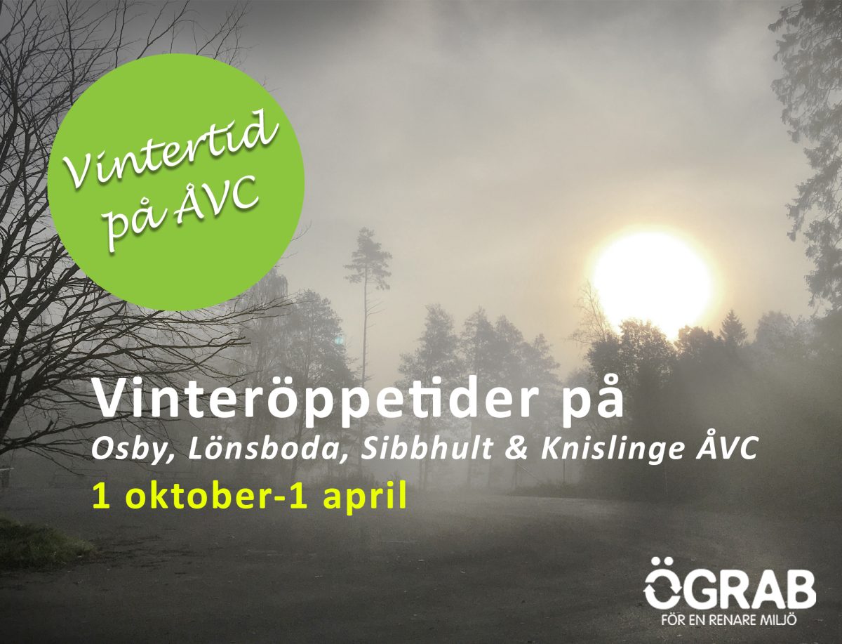 Vintertid på ÅVC